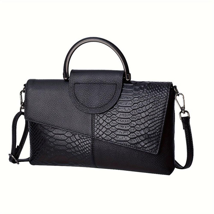 Cassandra | Sac à Main avec Motif Crocodile Opulent