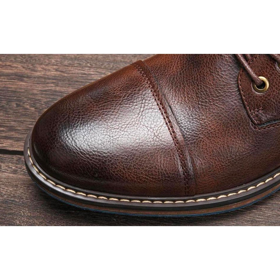 Ethan | Bottes Oxford Artisanales en Cuir