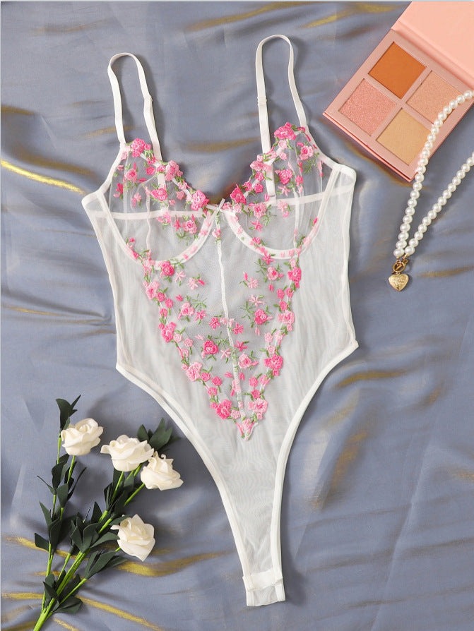 Julie™ | Corps avec des papillons brodés