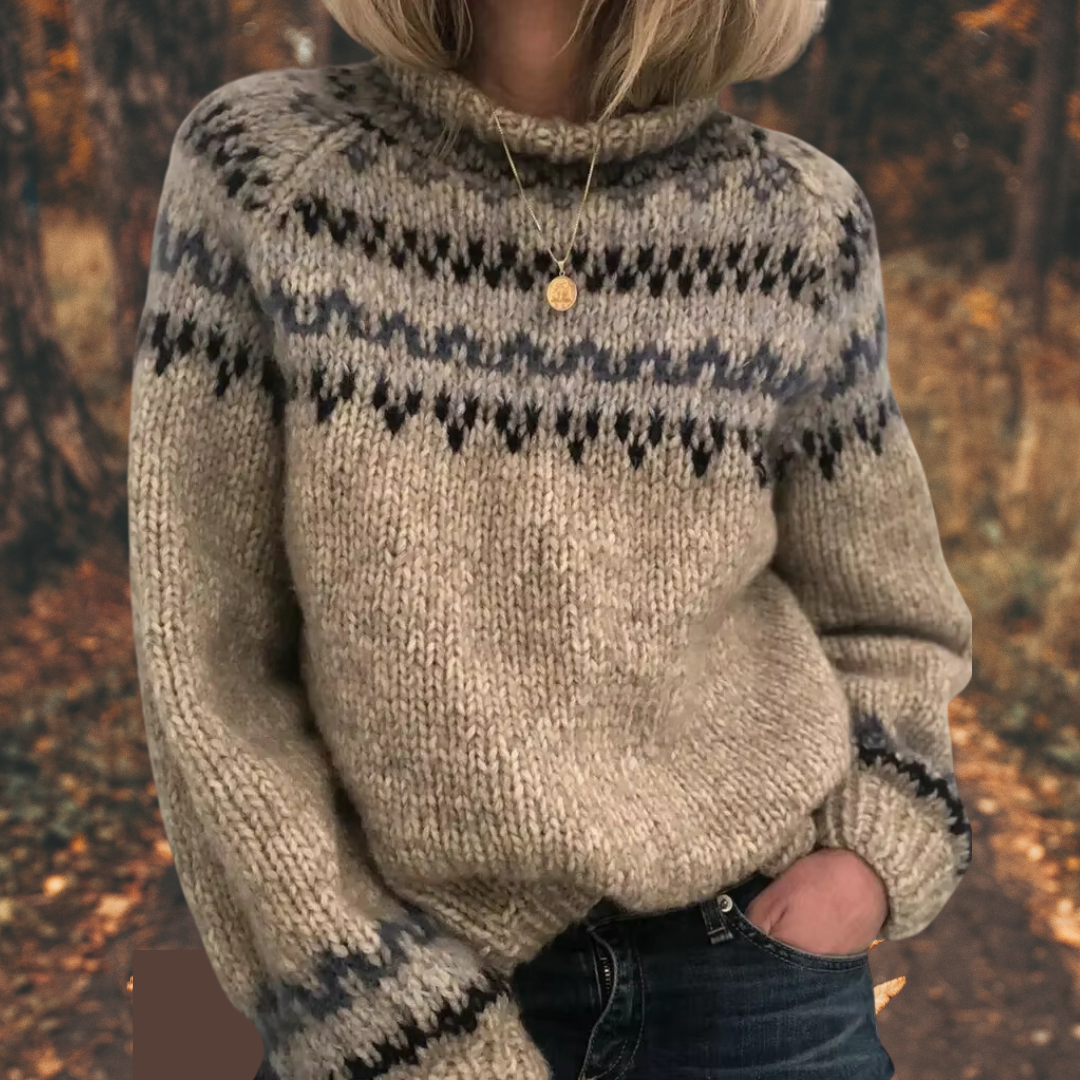 Sienna™ | Pull en maille nordique