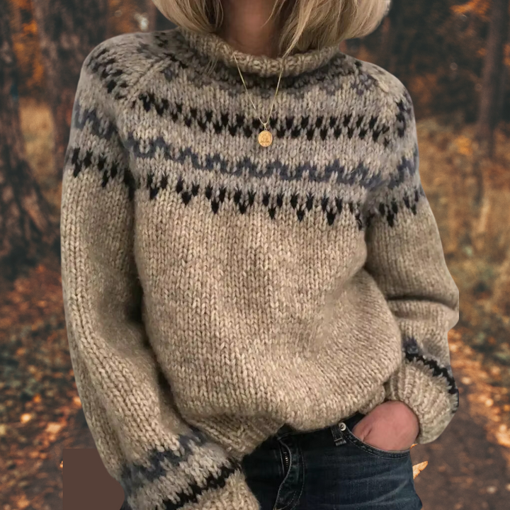 Sienna™ | Pull en maille nordique