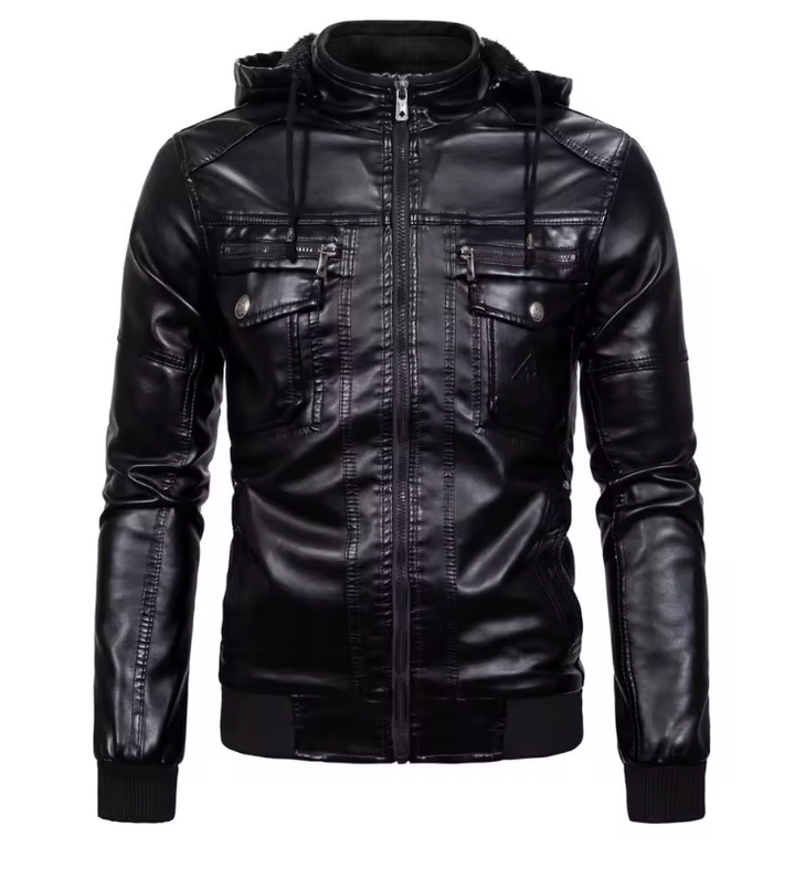 Veste en Cuir de Luxe