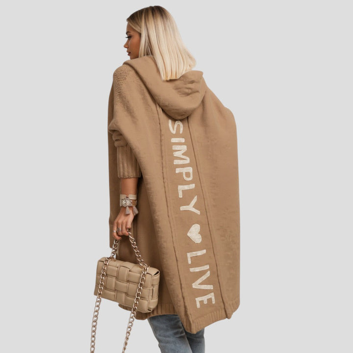 Avencea | Veste longue en tricot